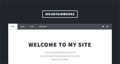 Desktop Screenshot of mountainwerks.org